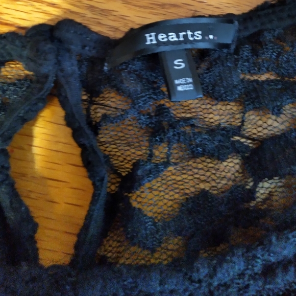 Hearts black lace dress - Picture 3 of 4
